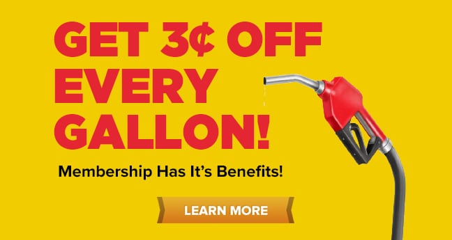 Get 3¢ Off Every Gallon!