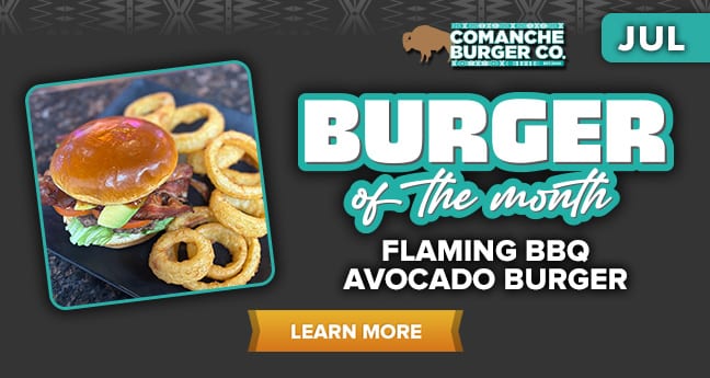 Burger Of The Month July