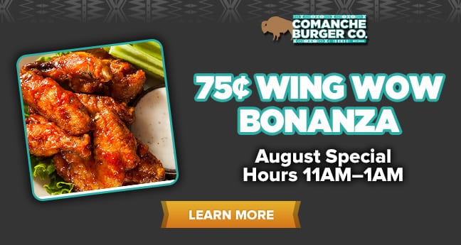 75¢ Wing Wow Bonanza